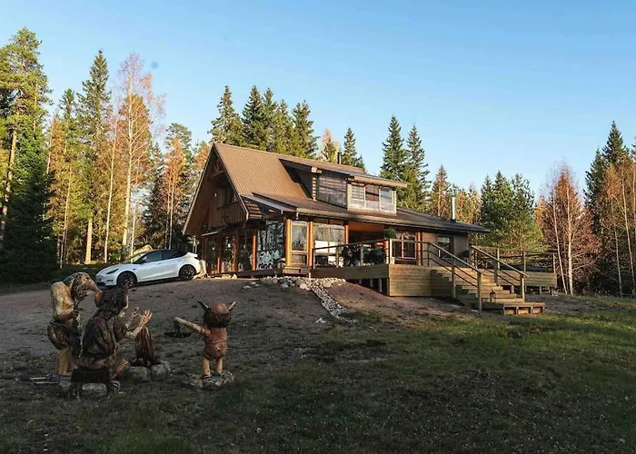 Upea Hirsi Moekki Ulkoporeltaalla Sekae Kelosaunalla Casa vacanze *